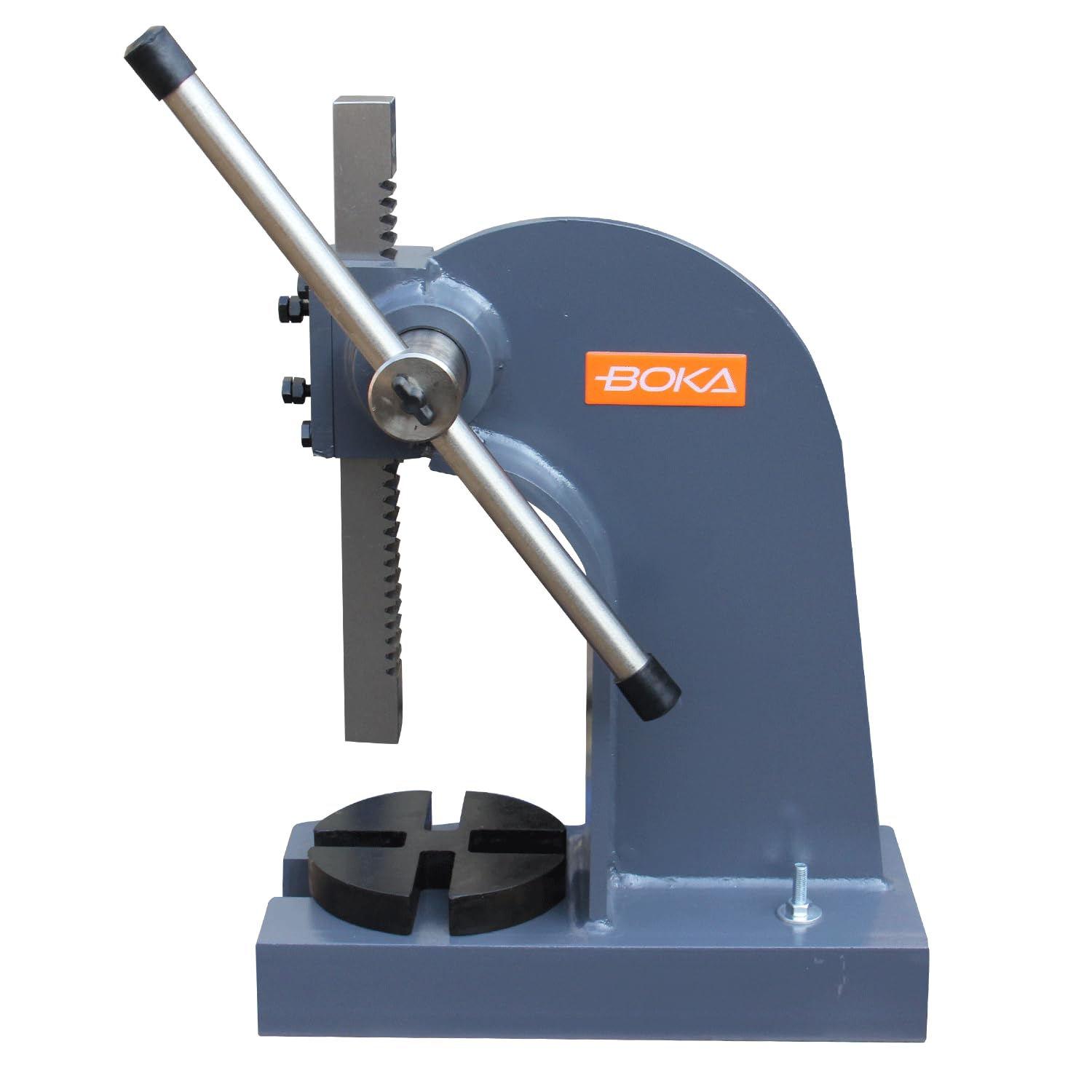 Spremiagrumi rotativi a cremagliera, piastra di base regolabile in 4 posizioni, 3 tonnellate in ghisa, altezza 280 mm, pressa ad alta potenza