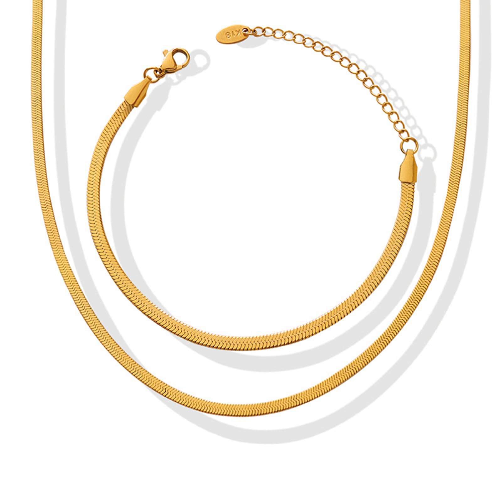 Collier chaîne en os de serpent argenté bijoux de mode luxe homme