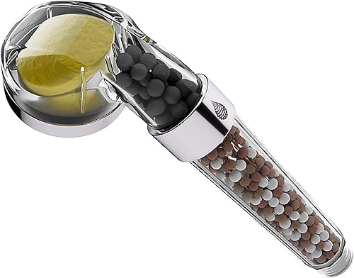 Miniatura 6 de Cabezal de ducha de alta presión, cabezal de ducha con filtro de vitamina C, cabezal de mano de ahorro de agua, filtro de cloro y flúor que ayuda a