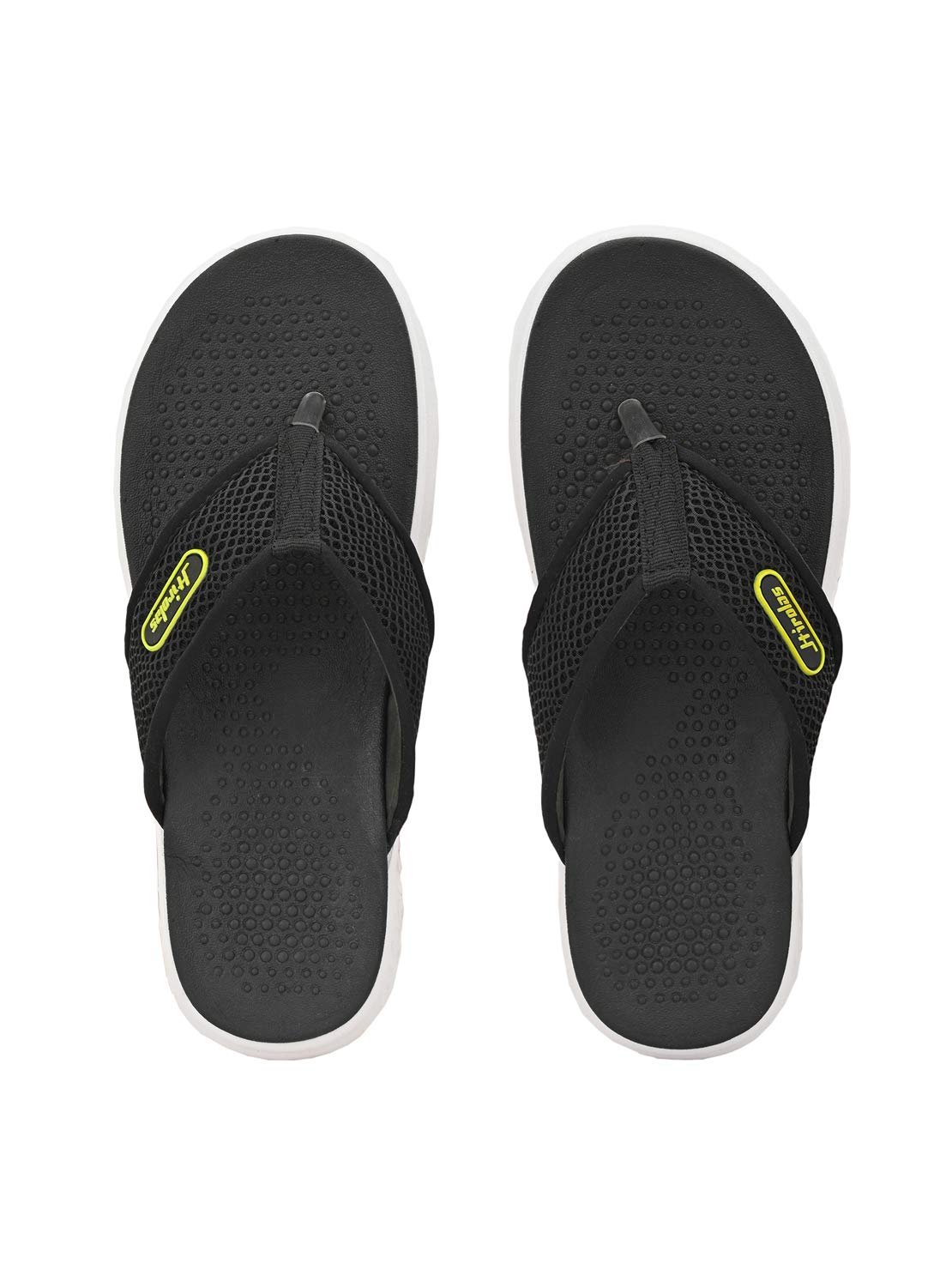 HirolasMen's CLOUDWALK | Comfortable | Ultra-Soft | Light-Weight | Shock Absorbent | Bounce Back Technology | Water-Resistant |Slippers