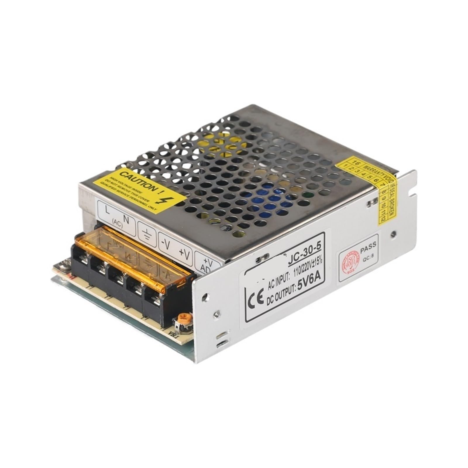 Transformateur d'éclairage de bande LED 5V 30W à tension constante