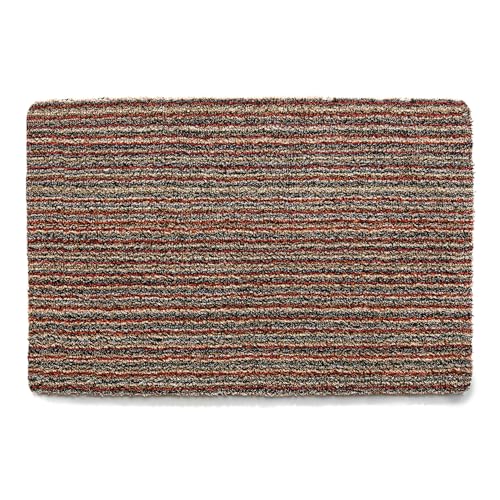 Image of HUG RUG Washable Dirt Trapper Door Mat Kitchen Hallway Doorway, Made in the UK, Plains Candy 50X75