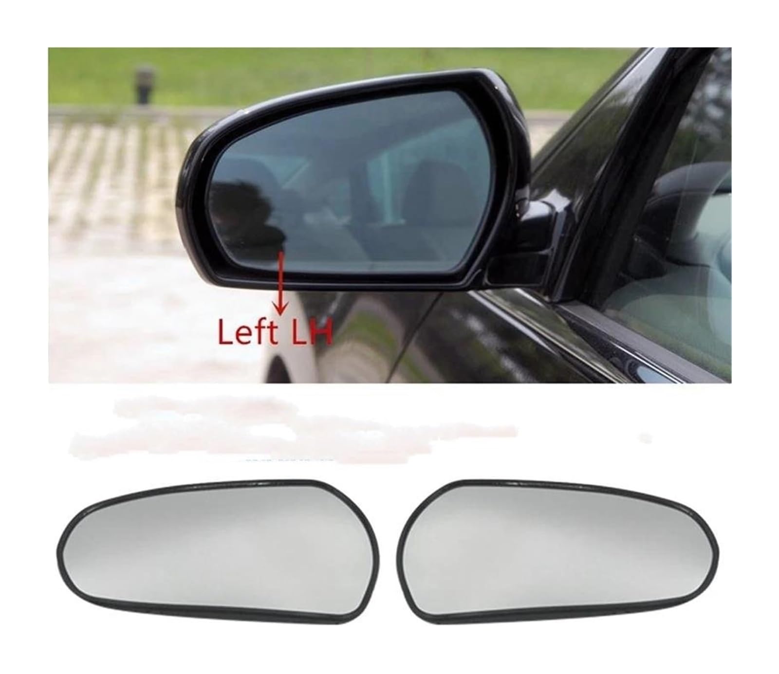 Pour Nissan Pour Teana Pour Maxima Pour Cefiro Pour Sentra Pour J31 2004-2007 Rétroviseur Chauffant 1 Paire Verre De Recul Miroir