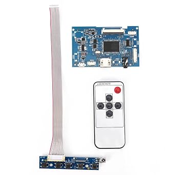 HDMI Controller Board Kit LCD Driver Board With Remote Control Cable Keyboard For Universal 50Pin 7 Inch Display Screen