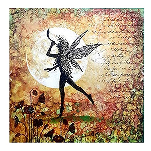 16Pcs Stamps Jungle Fairy Girl Mermaid Forest Cabin Clear Stamps For Card Making Scrapbooking Paper Crafts Handmade Embossing Stencil Photo Album Decor Template Diy Seal #TOP7