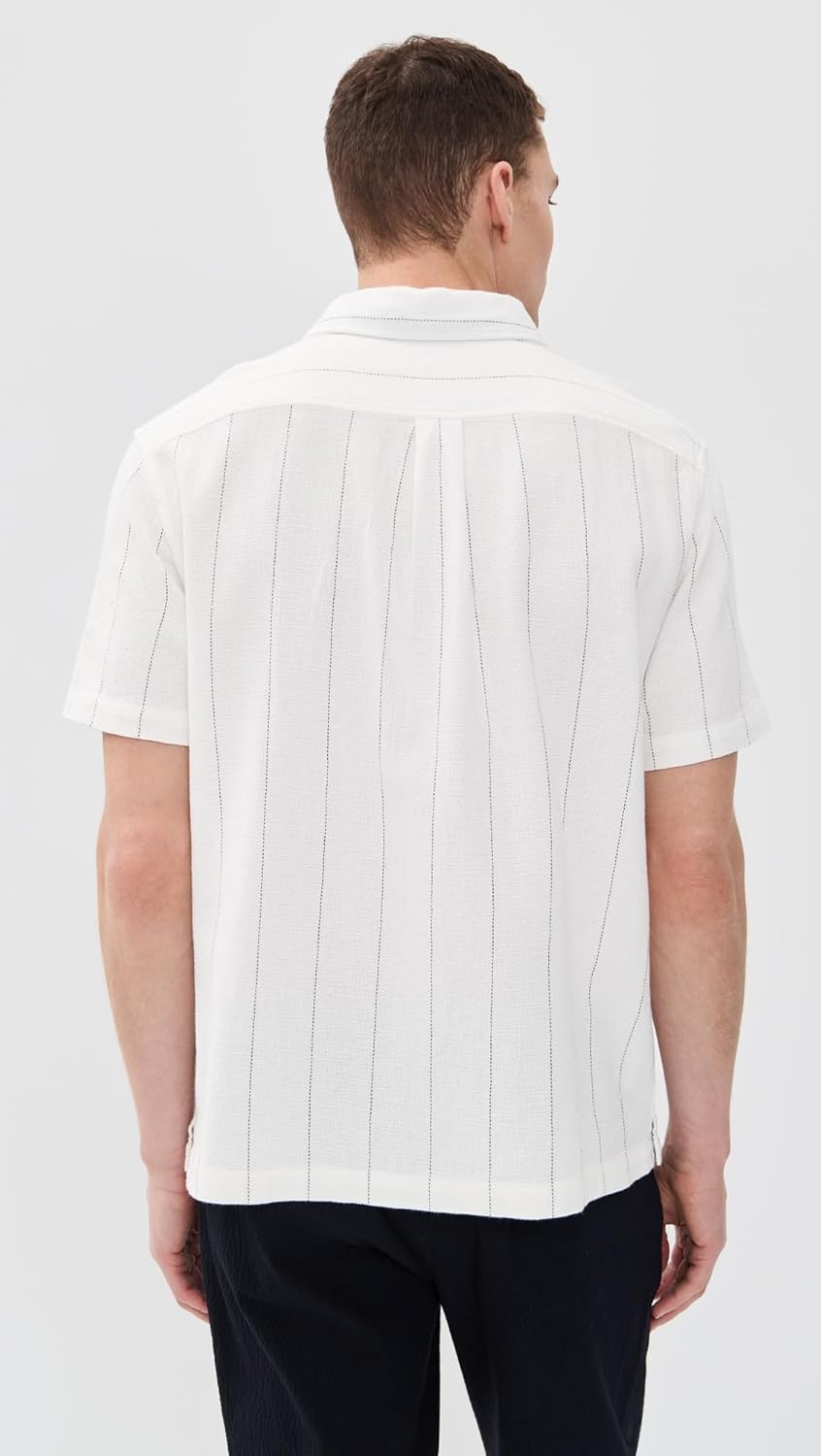 Fair Harbor Men's Oasis Textured Shirt - Image 4