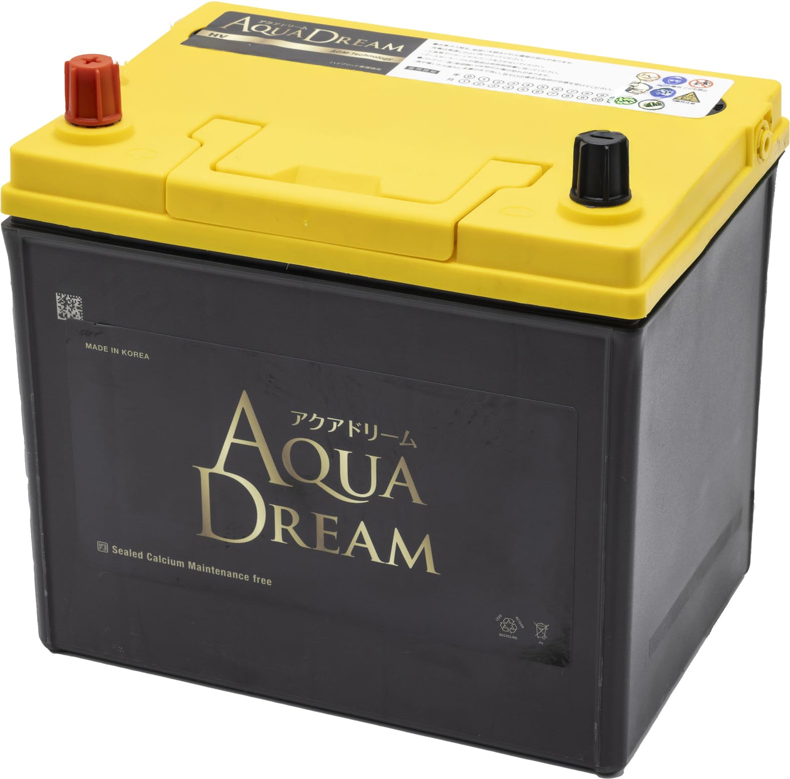 Amazon | アクアドリーム 国産車 ハイブリッド車補機用バッテリー GOLD