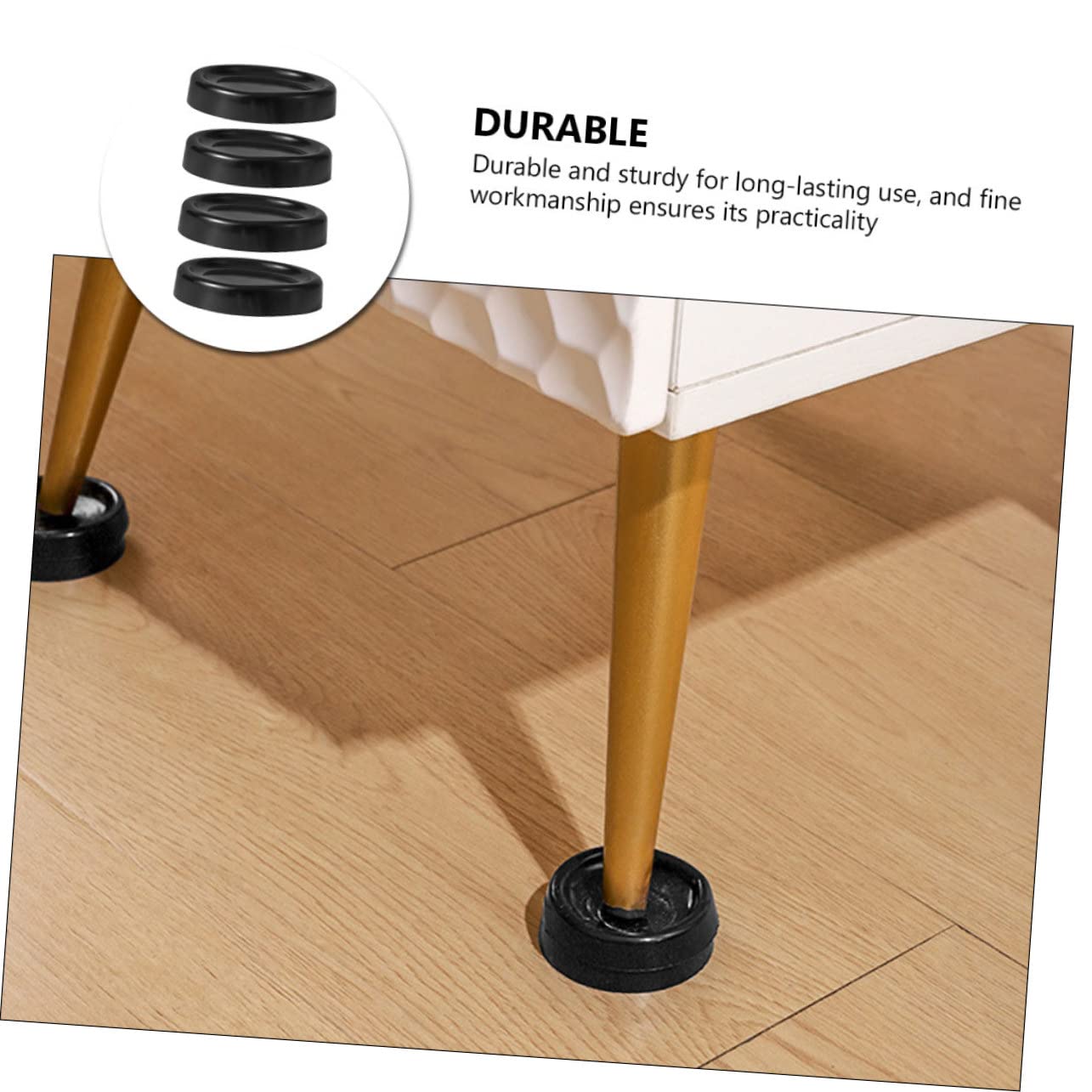 ARTIBETTER 4 Pack Nonskid Pads for Washer Dryer Anti-Vibration Mats for Washing Machine Pedestal Home Furniture Stabilizers