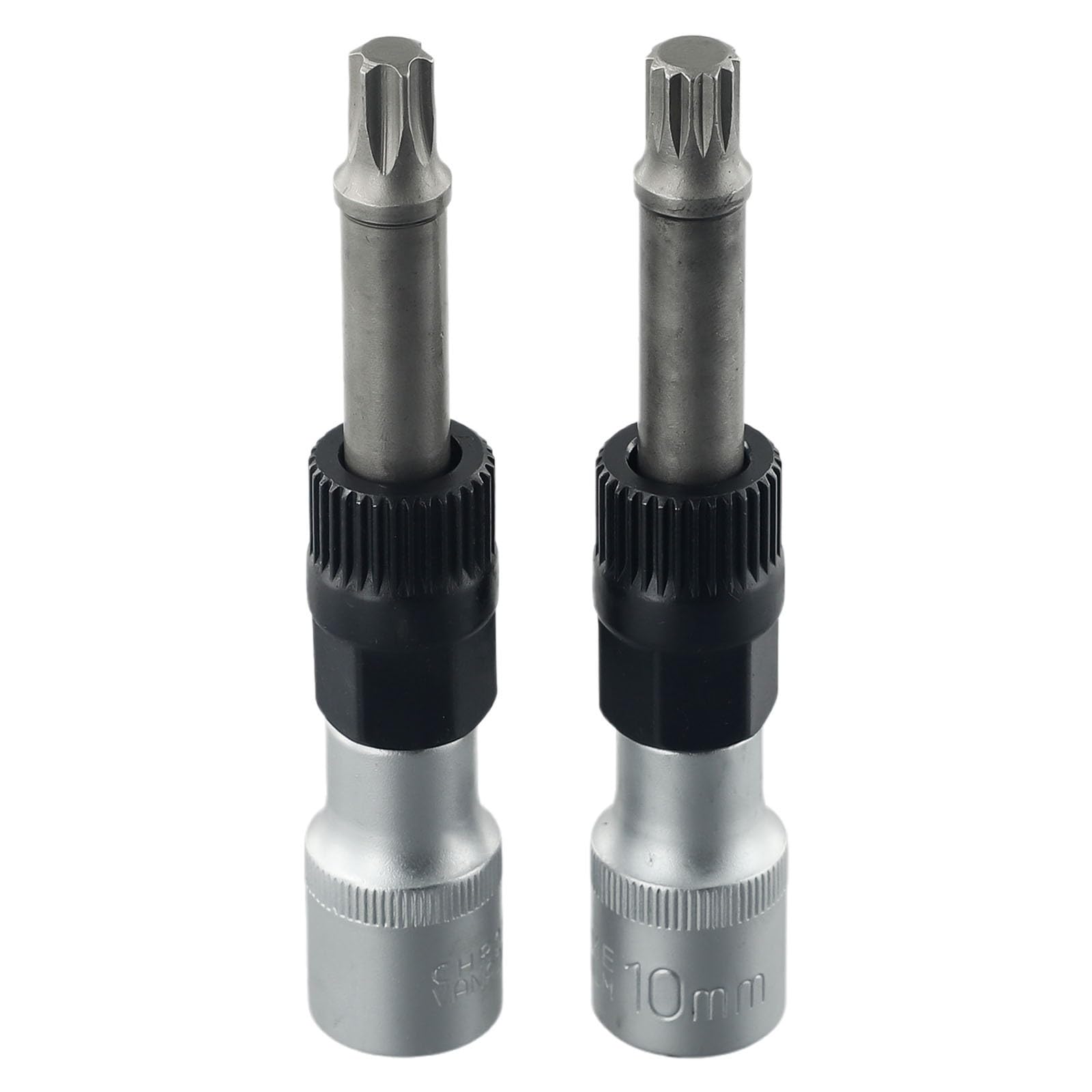 ZYWUOY Strumento di rimozione puleggia alternatore, set di chiavi per cinghia motore, kit professionale da 13 pezzi per prese M8 M10 T40 T50, custodia in metallo per riparazione auto manutenzione