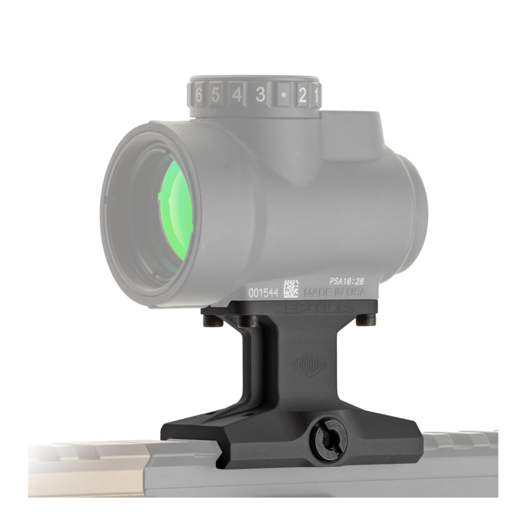 Amazon.com: Reptilia DOT Mount 1.93 inch Height with Nitrided