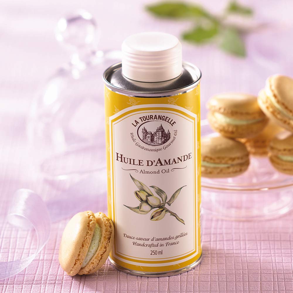 La Tourangelle – Mandelöl – Verleihen Sie Ihren Saucen und Ihrem Gebäck dank diesem Feinschmeckeröl eine besondere Note – 250 ml – 3er-Pack