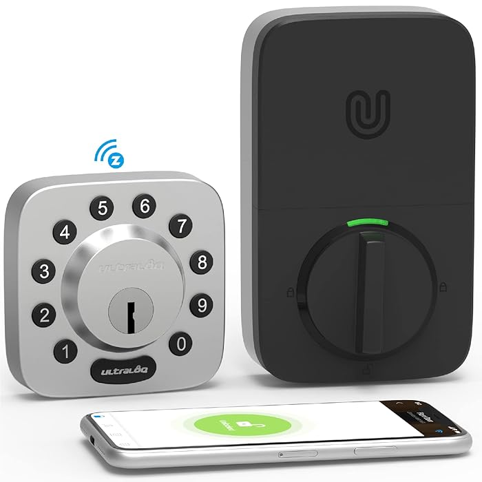 Buy ULTRALOQ UBolt ZWave Smart Lock with Door Sensor, 5in1 Keyless