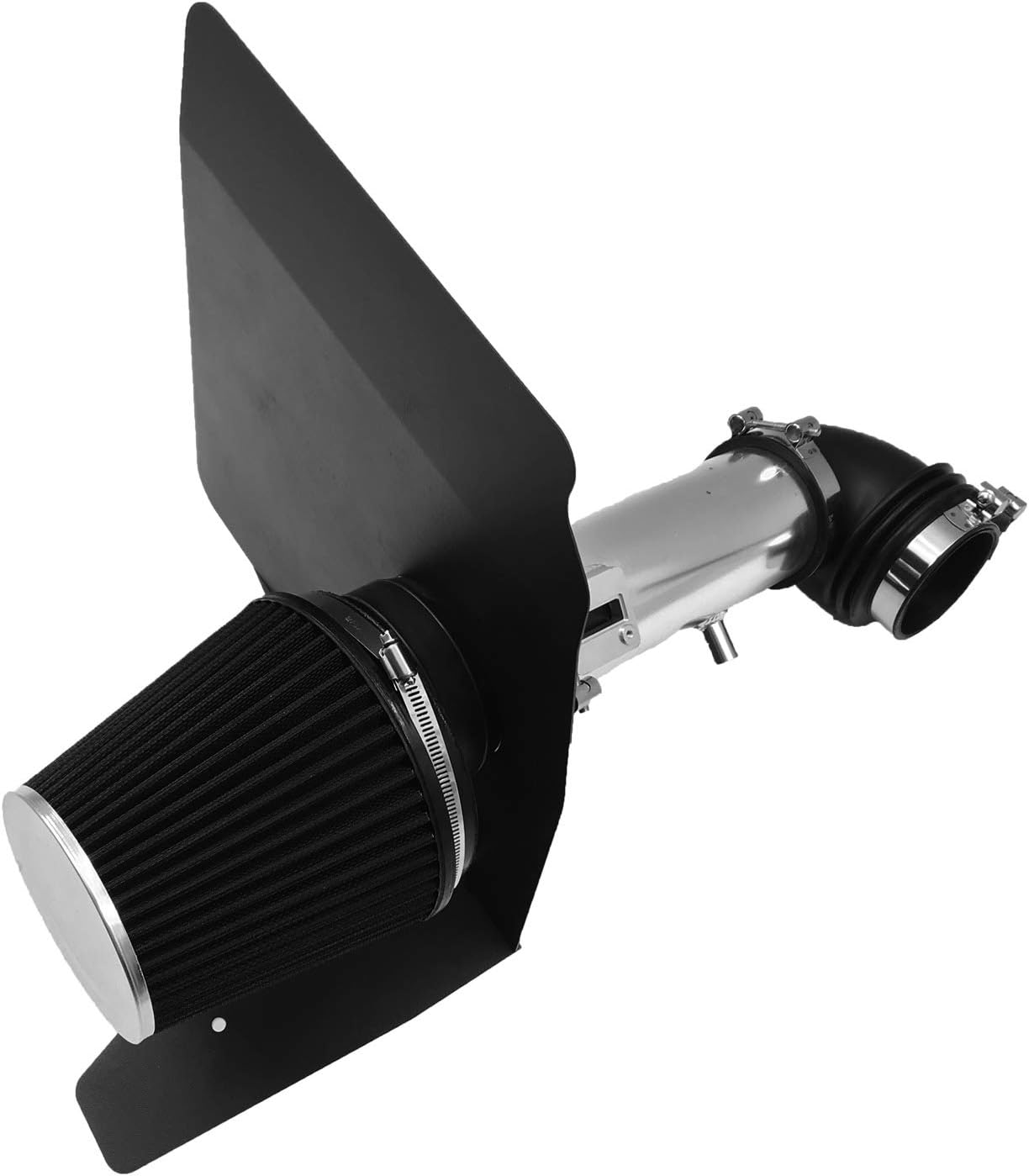 Cold Air Intake System Kit fit for 2012-2015 Chevy Camaro 3.6L V6 (Black Tube & Red Filter)