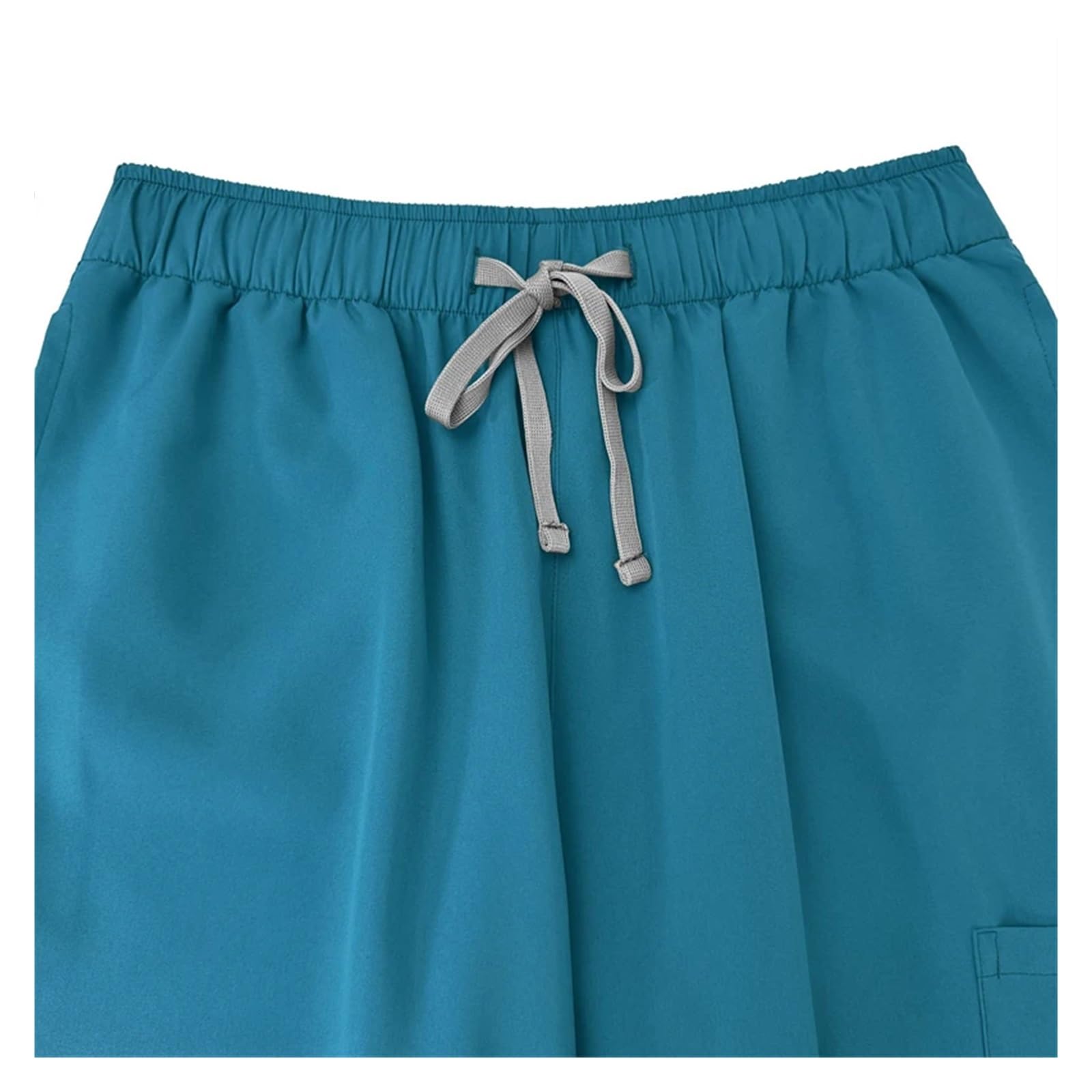 Uniformes Sanitarios Mujer Conjunto de Uniforme quirúrgico for médicos y Enfermeras, con Cuello en V, Bolsillo, elástico, de Secado rápido, Camiseta y Pantalones, for Dentistas y orales.