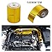 Produktbild Folie fadensiegelung Isolierband Automotive Auspuff Deko Tape Hitzeschild Wrap Tape Gold Aluminium Folie Klebeband