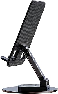 Aluminum Foldable Phone Stand with Height & Angle Adjustment(3)