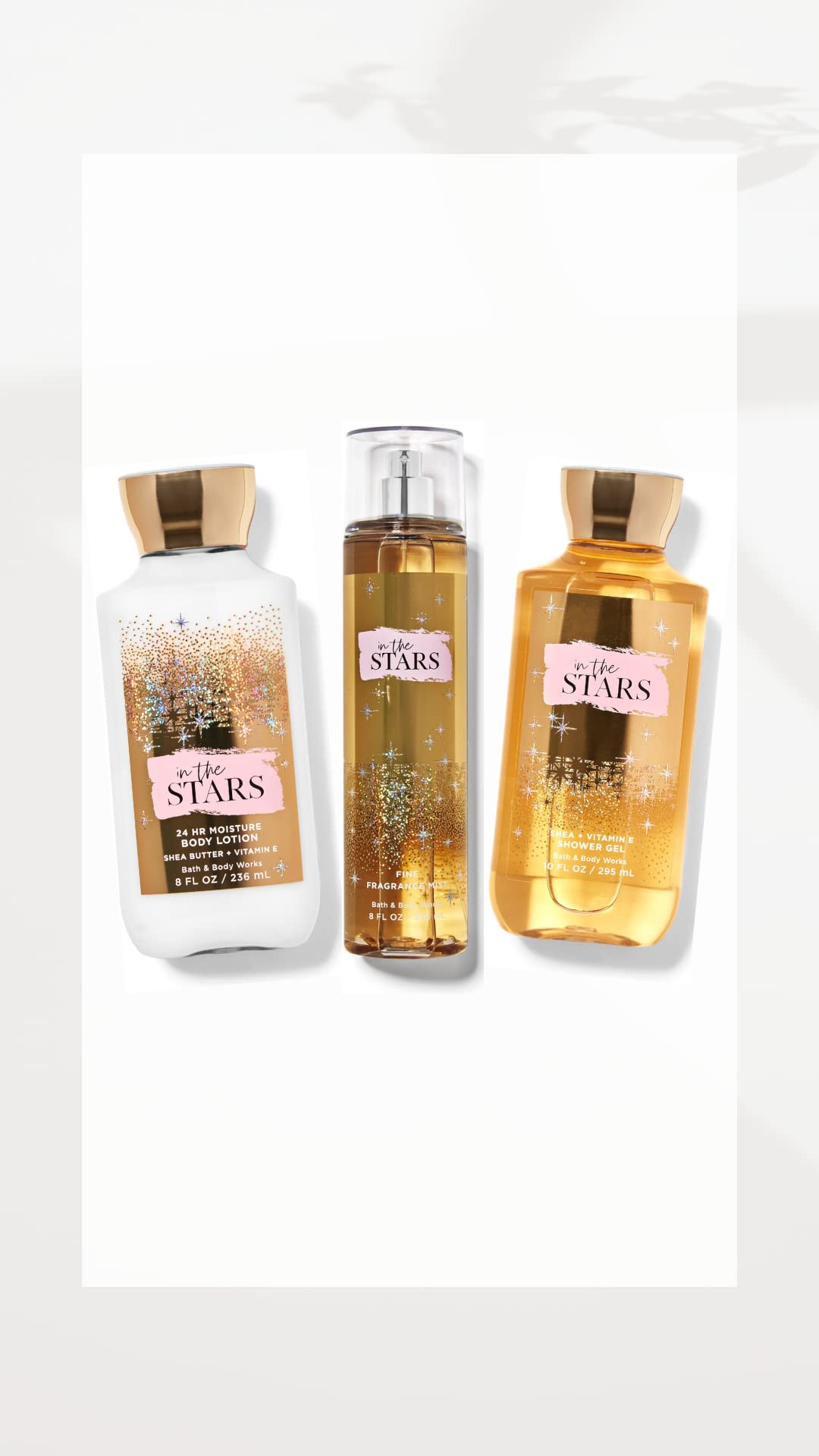 Bath & Body Works | IN THE STARS | Gift Set | Fragrance Mist + Body Lotion + Shower Gel | Original With Packaging only from UAE.SOUQ