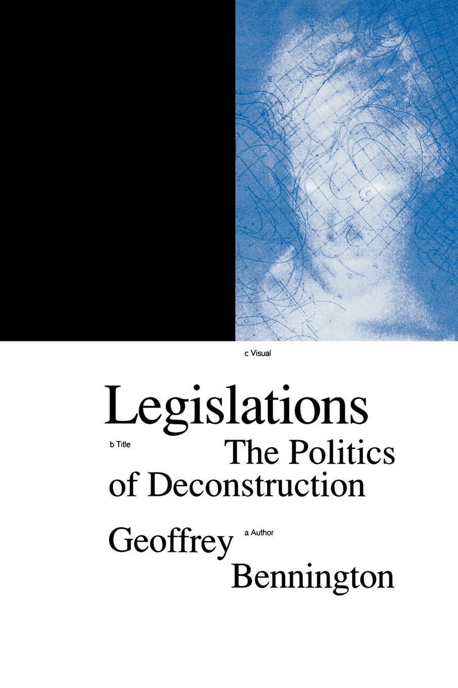 Legislations by Geoffrey Bennington - 9780860916680
