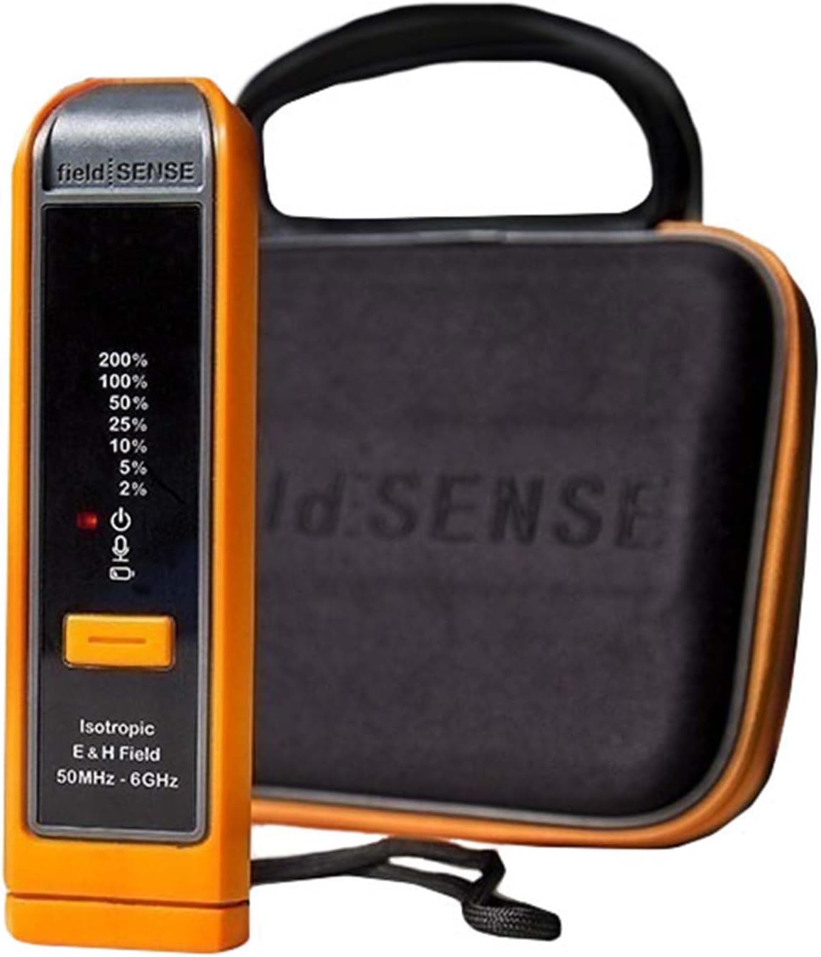 GME Supply FieldSENSE 2.0 Personal RF Monitor – 50 MHZ – 6 GHz - Detects EMF Overexposure, Fall-Detect Alarm, 6 E & H Field Probes, EMF Detector, Radiation Detector, EMF Radiation Meter