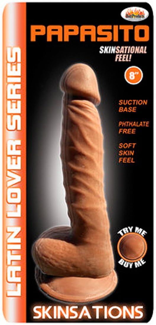 Latin Lover Papasito 8 inches Tan Dildo