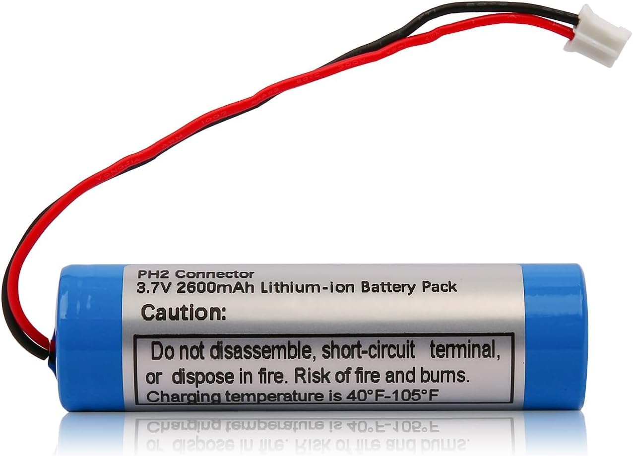 MXJFYY XH2.54-2 baterías de Iones de Litio de 3,7 V y 3500 mAh con Conector XH2.54 para electrónica, Juguetes, iluminación, Altavoces Bluetooth, linternas, Controles remotos y proyectos de Bricolaje — view 8