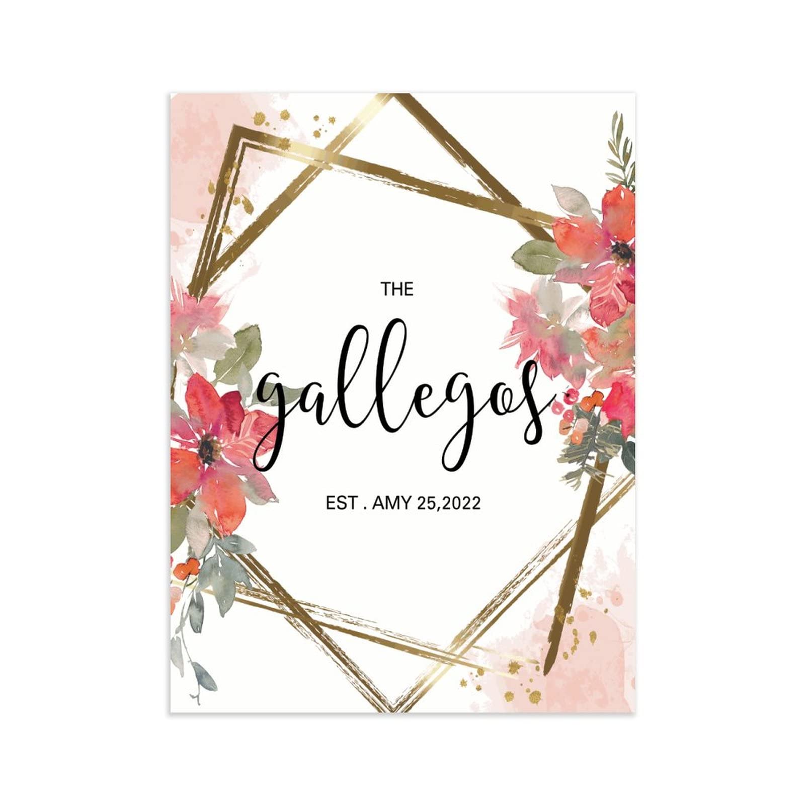 Amazon.com: Last Name Wedding Welcome Sign Wood Wedding Sign