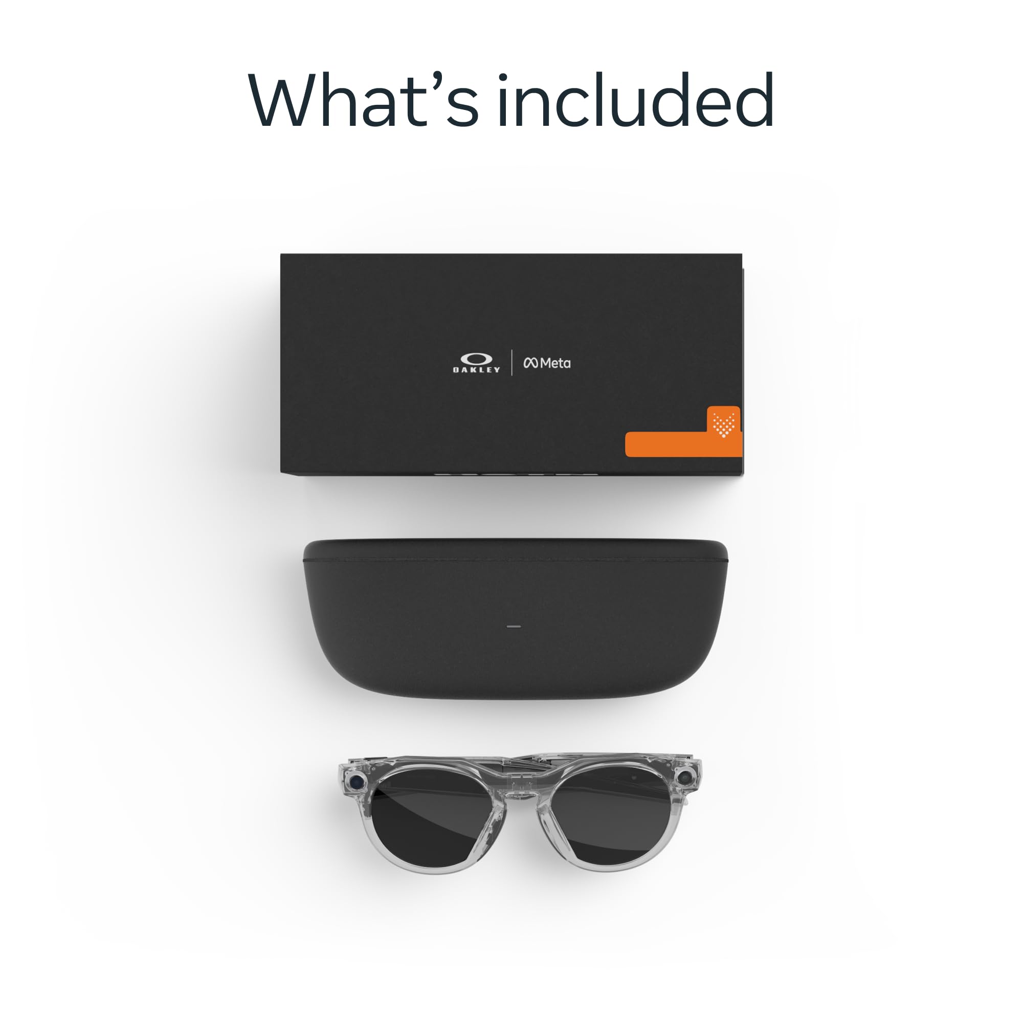 Oakley | Meta HSTN - with Meta AI, Audio, Photo, Video Compatibility - Clear, Clear to Grey Transitions®