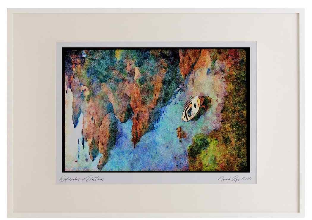 379062 - Coast Near S'Agaro, Costa Brava A3 Picture Frame Limited Edition A4