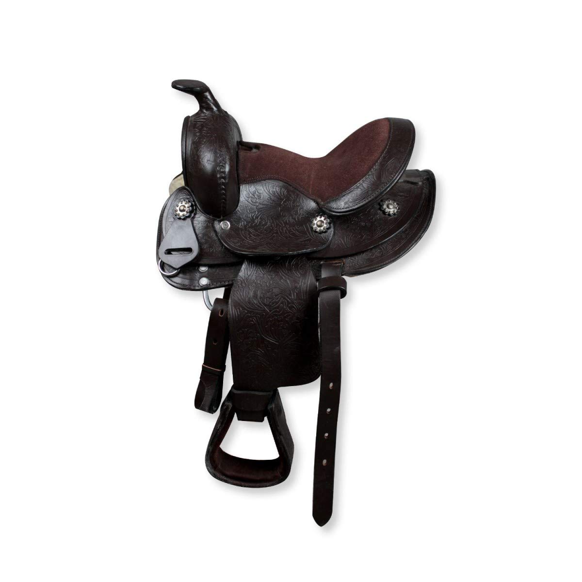 Silver Star Sella Pony Western Marrone 10” = 25,5 cm