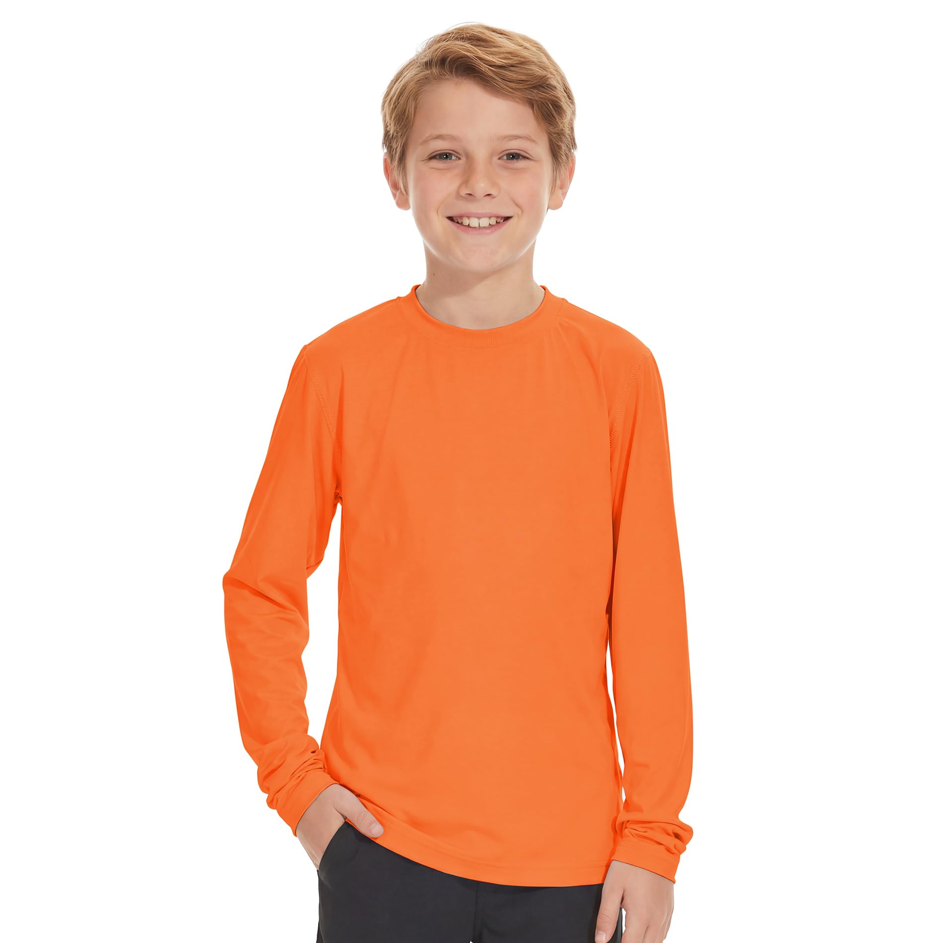 American Trends Rash Guard Girls Swim Shirt Long Sleeve UPF 50+ 5-16T