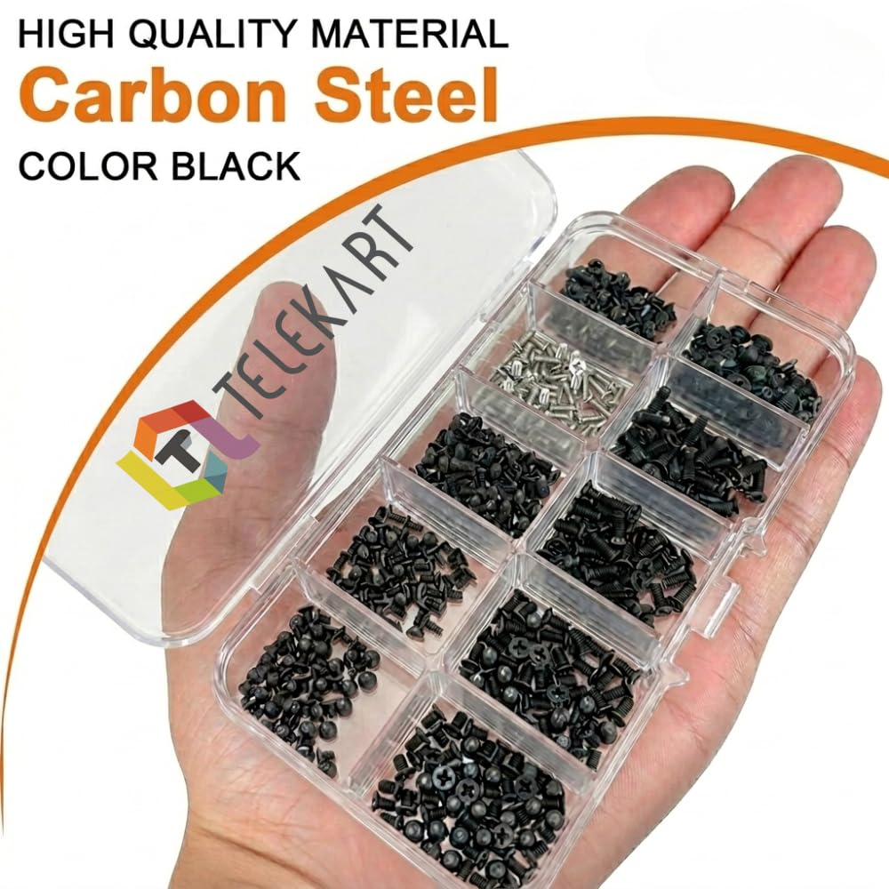 Combo Multi-size Laptop Repair Screw kit 500pieces with 24-in-1 Magnetic Screwdriver Set | Premium Repair Kit for HP DELL MSI LENOVO ACER ASUS IBM (COMBO) — Amazon image 2