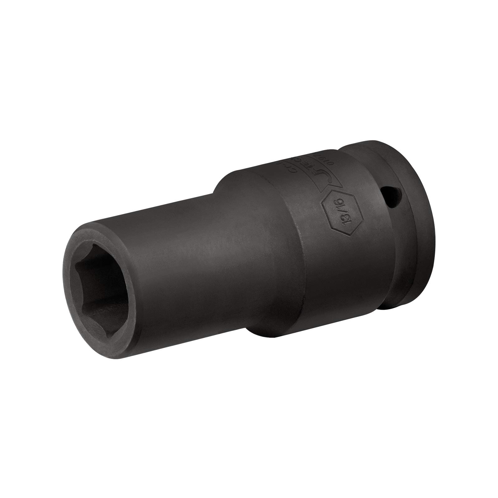 Jetech 3/4 Inch Drive 13/16 Inch Deep Impact Socket, Heat-Treated Chrome Molybdenum Alloy Steel, 6-Point Design, SAE