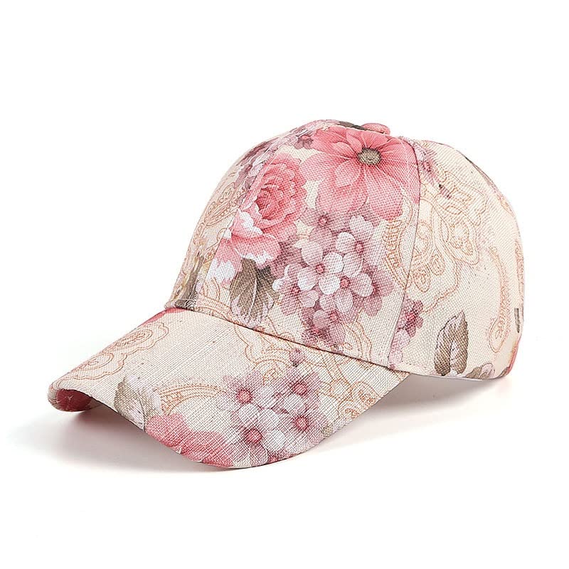 Casquette de baseball femme tie-dye multicolore imprimé irrégulier chapeau été outdoor