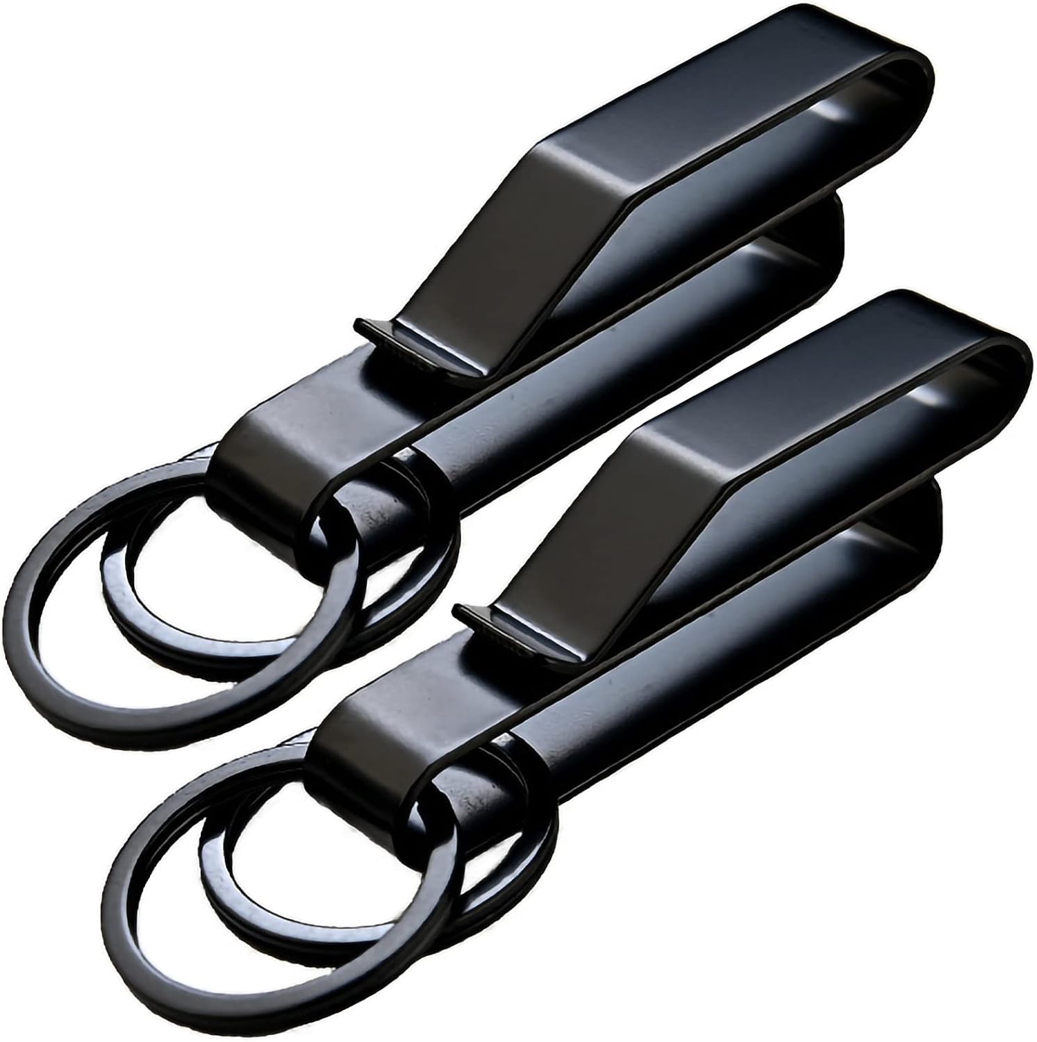 Miayaya 2 Pack Belt Clip Duty Belt Key Holder Stainless