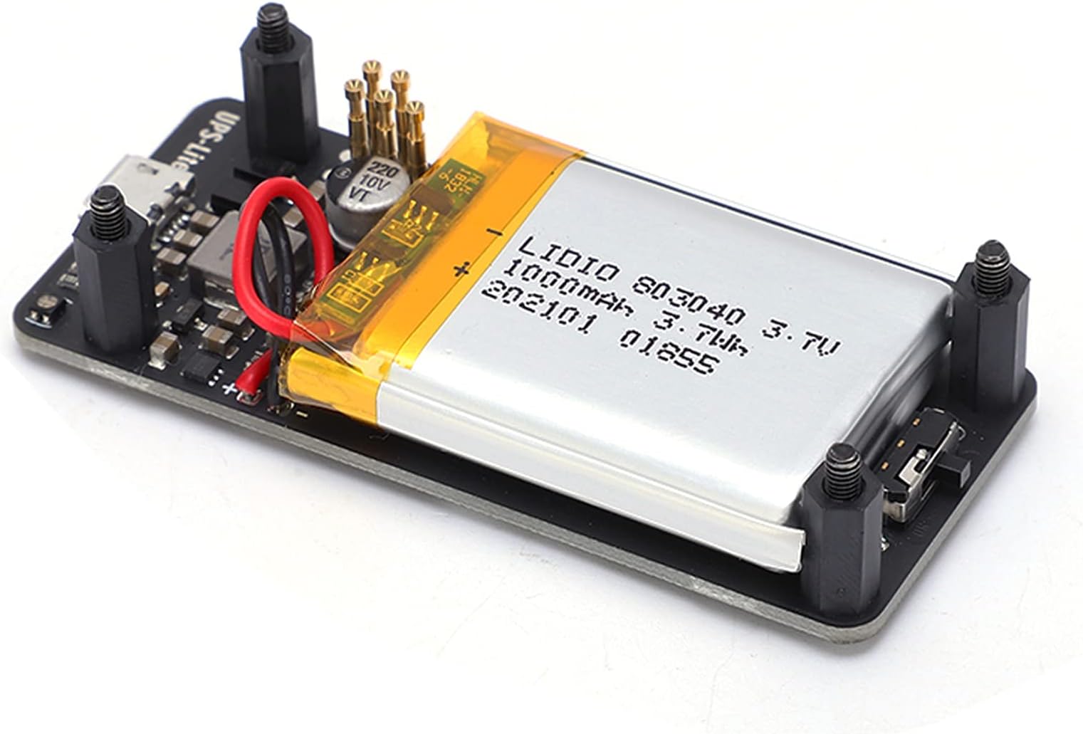 Fafeicy Power Board for Raspberry Pi, UPS Power Board Printed Circuit Board Lite Supply Battery Pack Charger Accessory, FAFEICYSHTPKZ8IBD