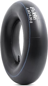 1 PC 4.80/4.00-8 Heavy Duty Replacement Inner Tube with TR13 straight Valve Stem Compatible with Wheelbarrows, Mowers, Hand Trucks and More 4.80-8, 4.00-8 Tire Tube