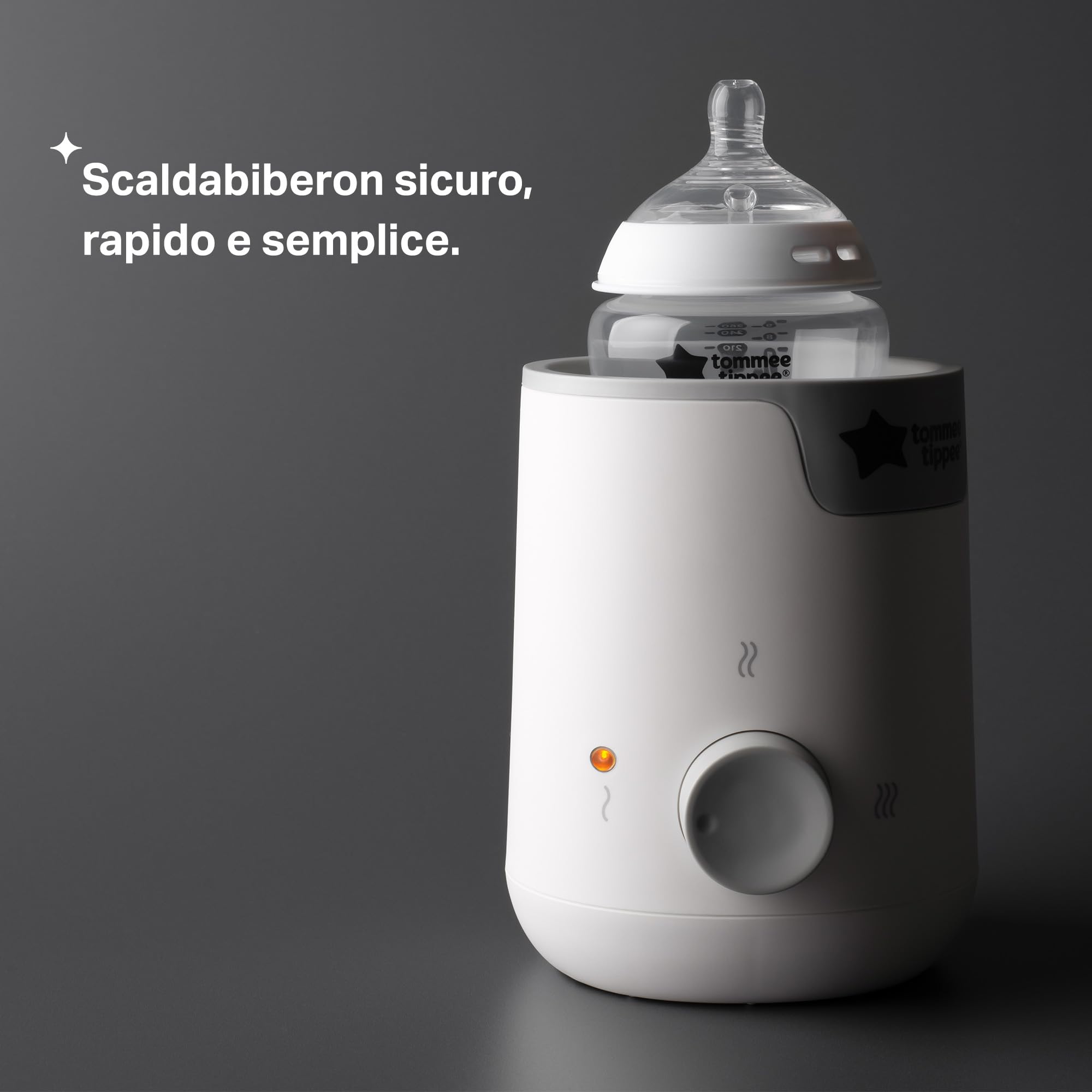 Tommee Tippee Scaldabiberon E Pappa Elettrico, Adatto A Tutti I Biberon, color Bianco, 590 g