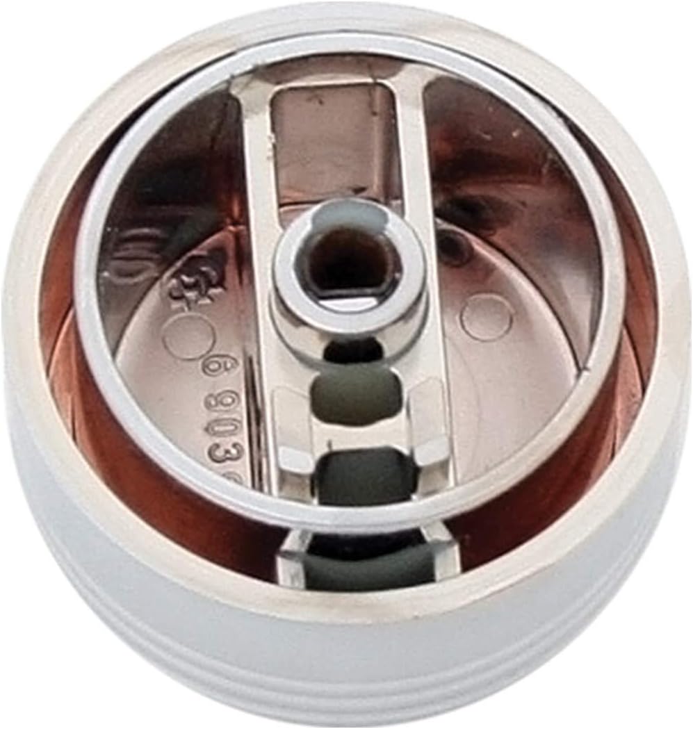 GG Grand General 69030 Chrome Plastic A/C Knob with Amber Jewel for Peterbilt 2005 Up