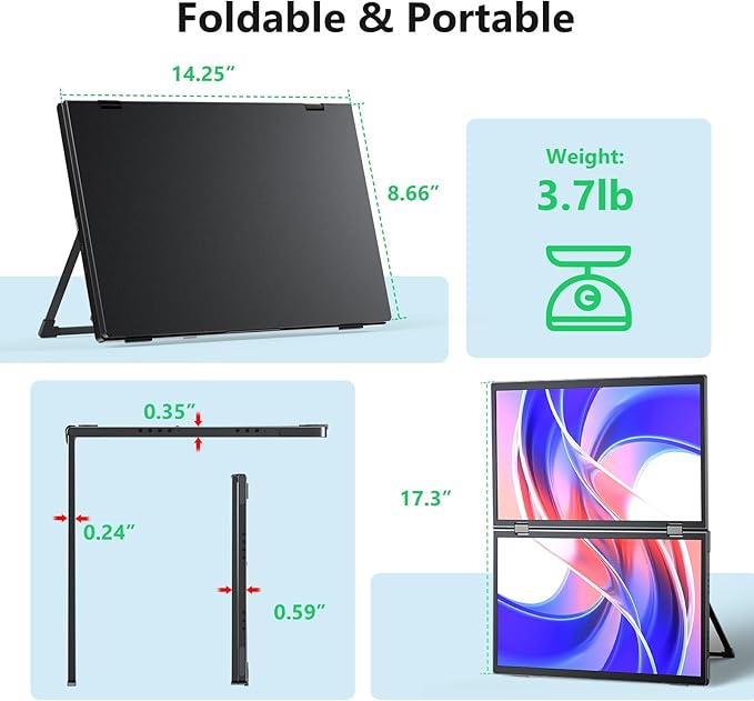 Monitor Extensor Portátil 15.6 FHD IPS miniatura 8
