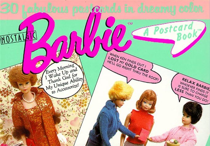barbie postcards