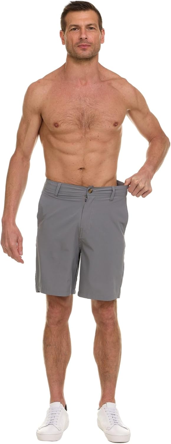 Quiksilver Shorts for Men Big and Tall, Hybrid Stretch Amphibian Quick Dry Short - Image 3