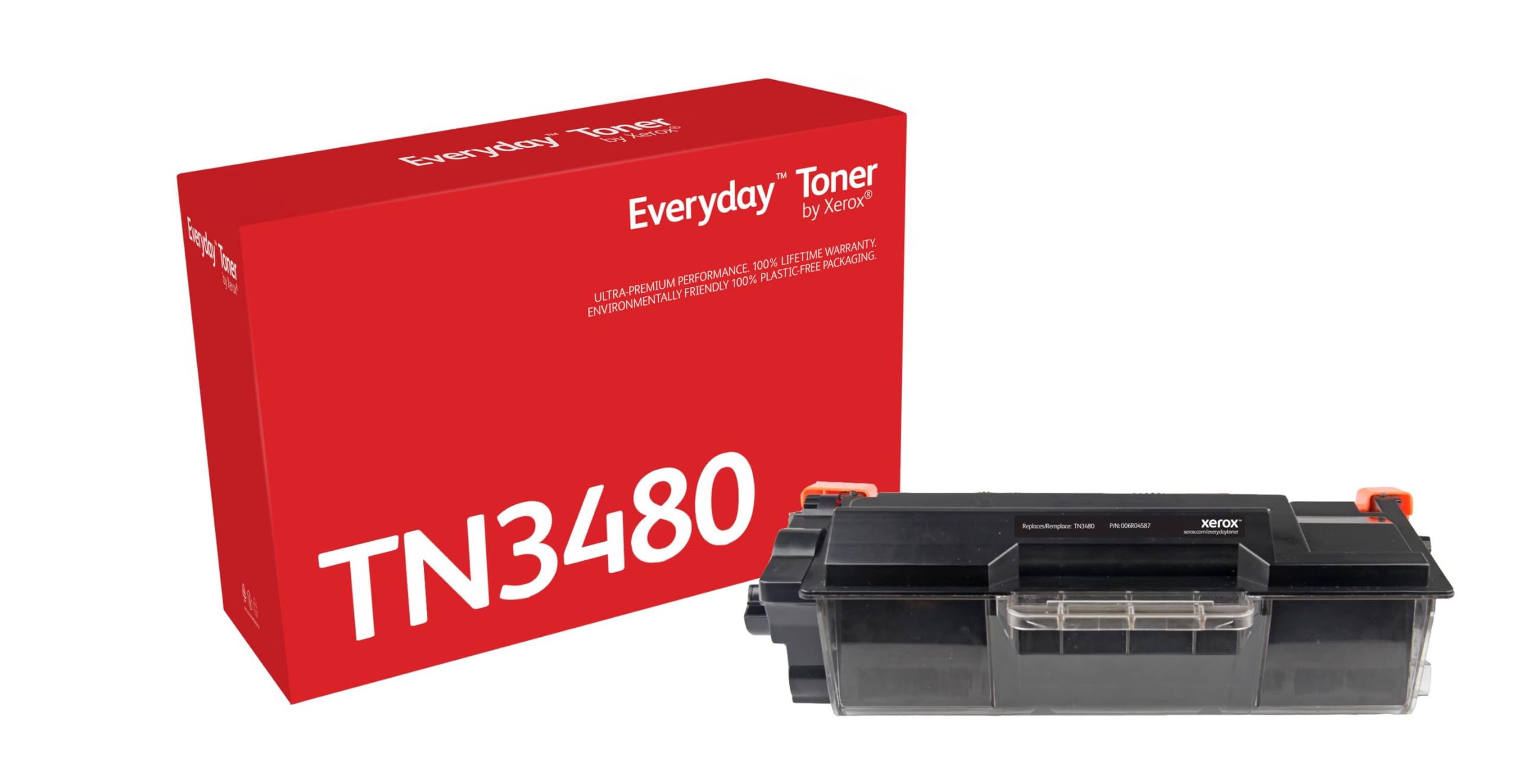 Everyday by Xerox Compatible Brother TN-3480 Black Toner, Standard Capacity