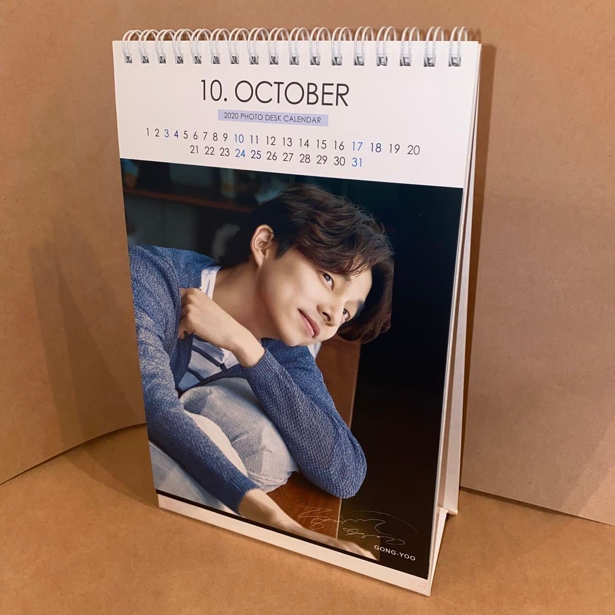 韓国iloom 2019年カレンダーコン・ユ GONG YOO コン・ユ 卓上