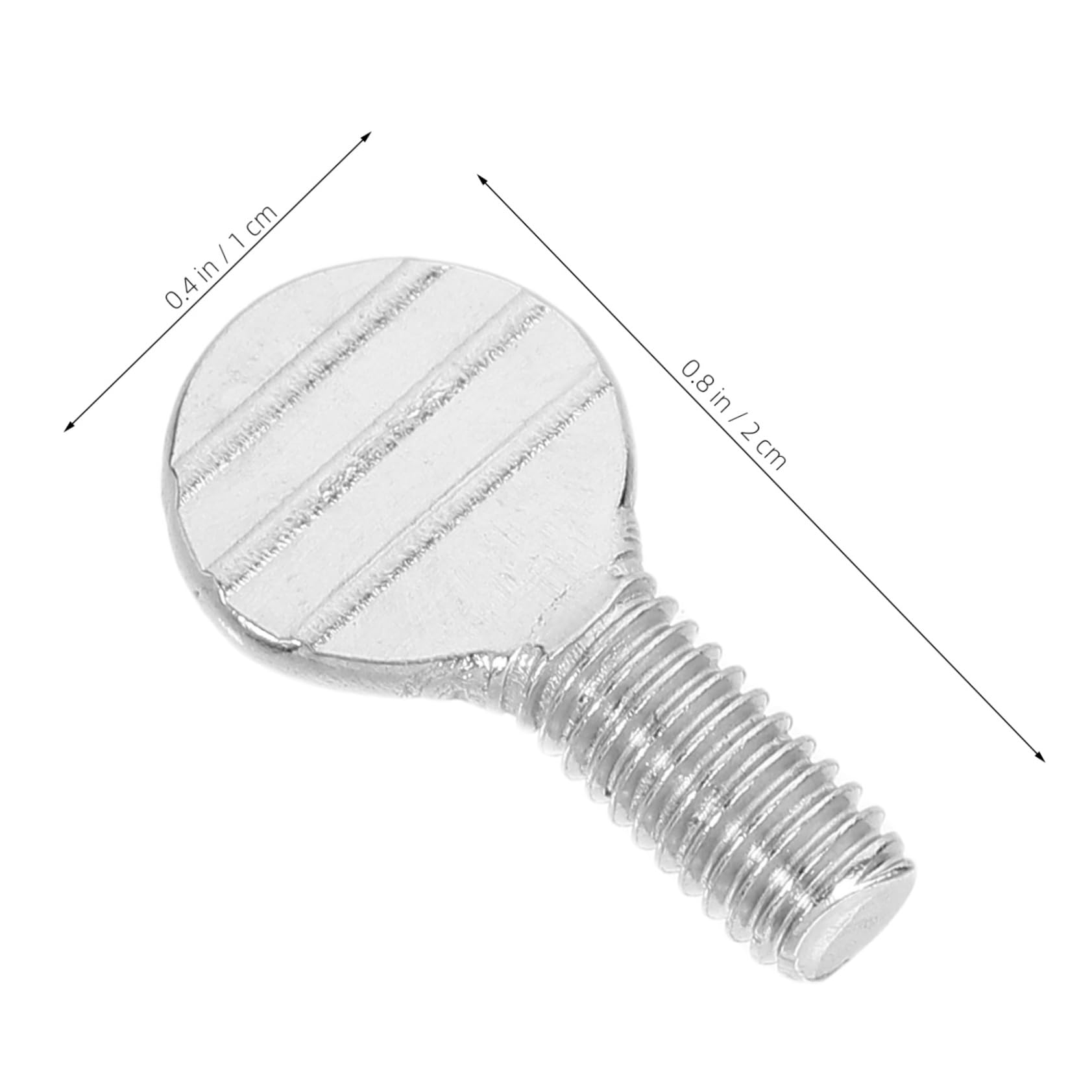 HEMOTON 10Pcs Stainless Steel Rotisserie Skewers Screws Portable Accessories for Electric Ovens Air Fryers Lightweight Easy to Install for and Grilling