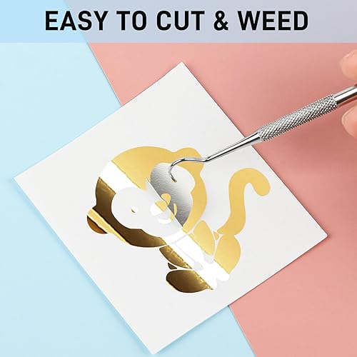 Miniatura 10 de Vinilo permanente verde oscuro para Cricut vinilo adhesivo IModeur para Cricut rollo de vinilo permanente de 12 pulgadas x 12 pies paquete de vinilo