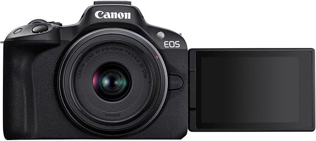 Canon EOS R50 Mirrorless APS-C 24.2MP + RF-S 18-45mm
