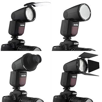 Amazon | Godox V1-C V1C TTL フラッシュストロボ キャノンCanon