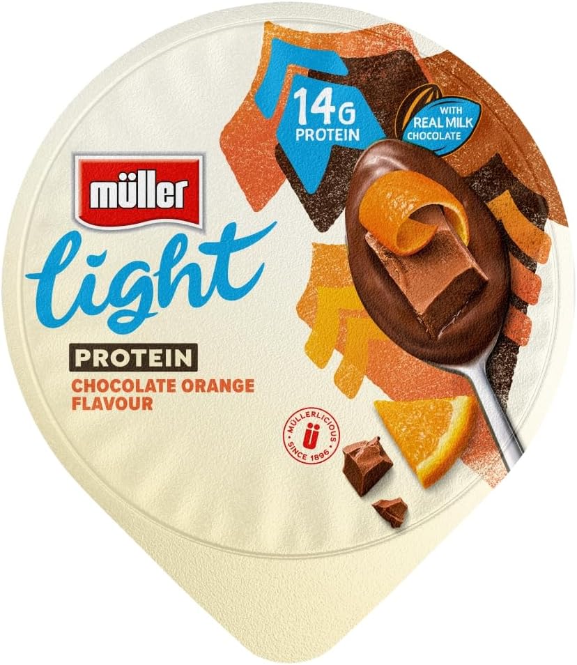 Muller Light Protein Pudding Chocolate Orange 140g