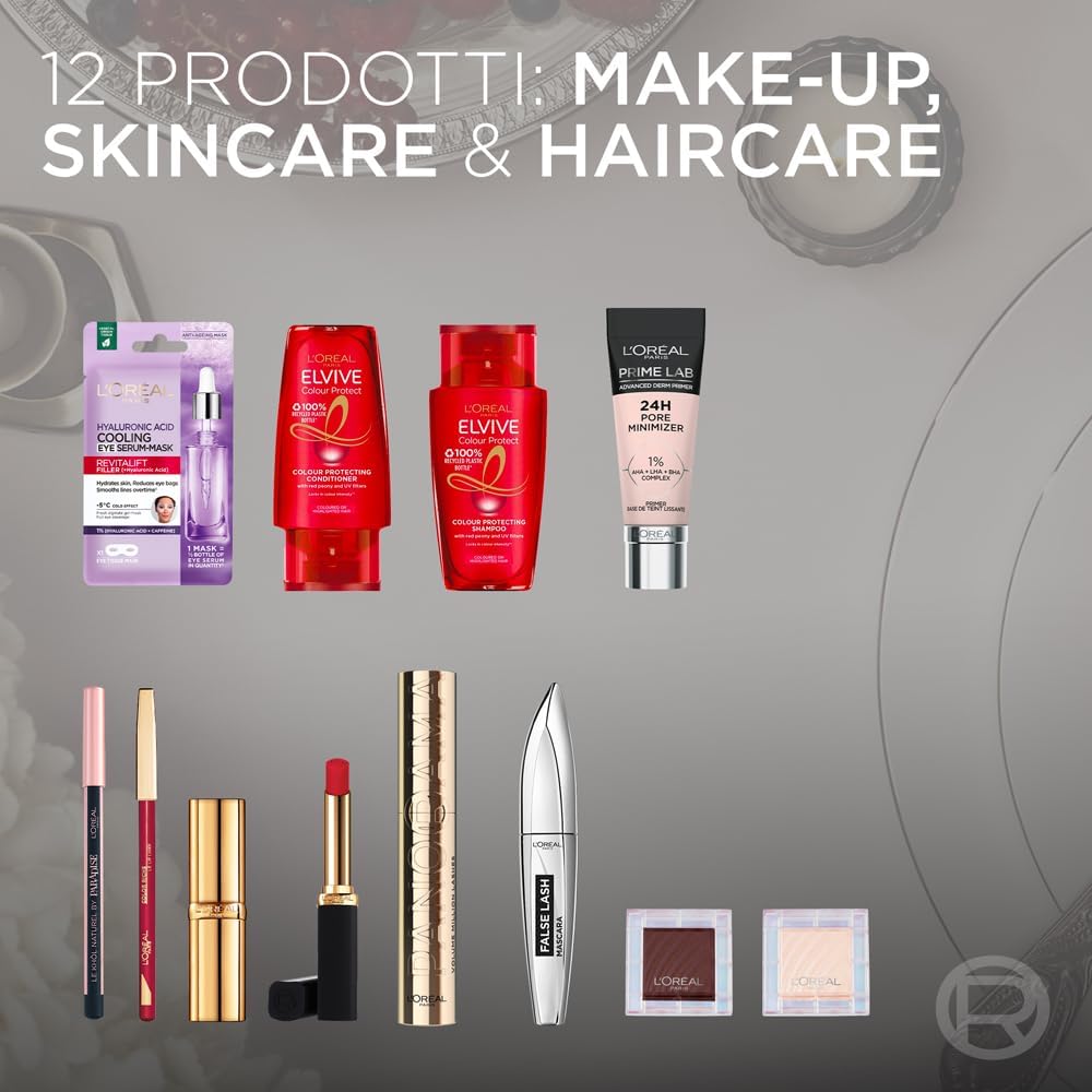 L'Oréal Paris, Calendario dell'Avvento 12 Giorni 2024, 12 Prodotti Iconici per il Make-Up, la Cura del Viso e dei Capelli, Per un Natale Unico e Pieno di Sorprese - Immagine 3
