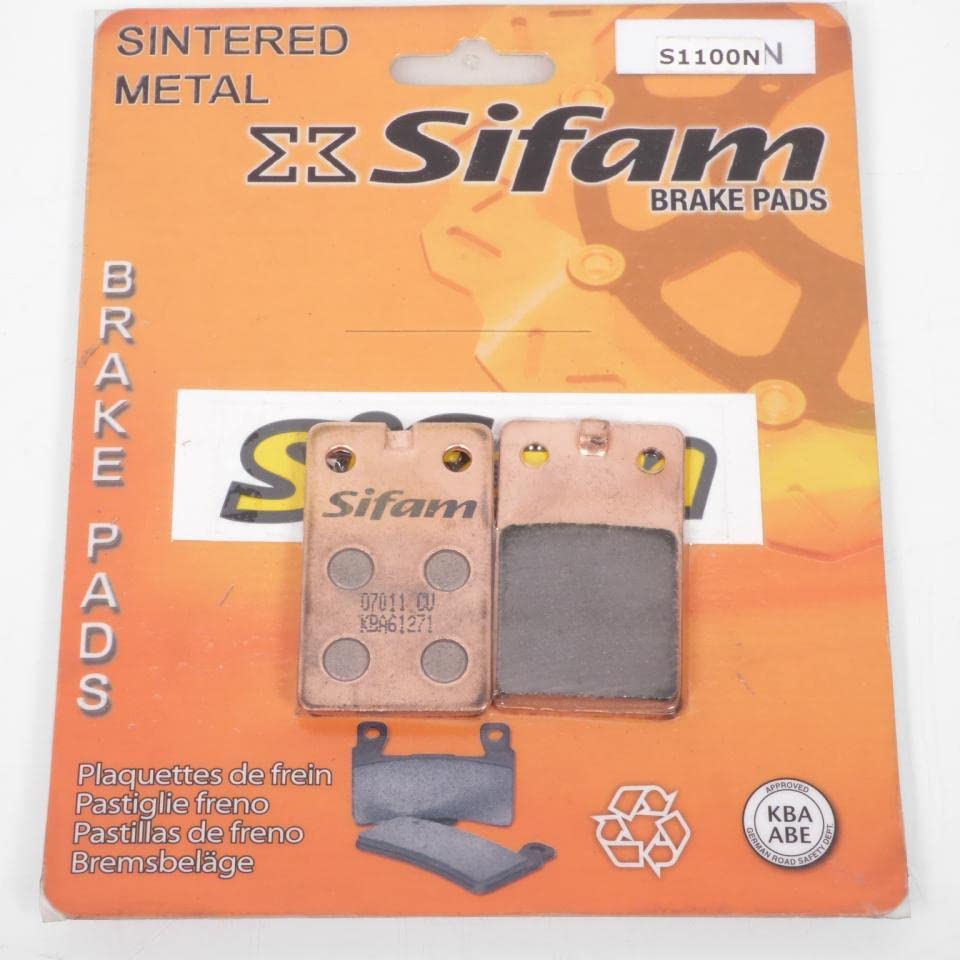 Sifam - Pastiglia freno per scooter MALAGUTI 50 F12 Phantom AC 1994-1998 AV
